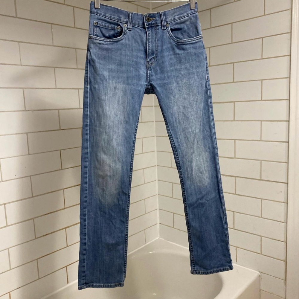 Women’s Levi’s 511 Mid Rise Light Wash Jeans
